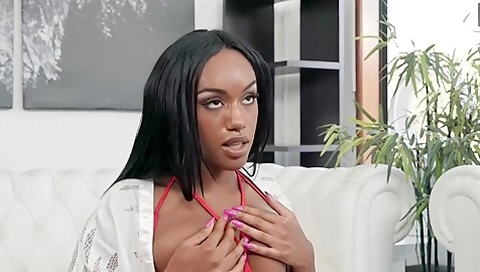 Voluptuous Ebony Bimbo Horny Xxx Video