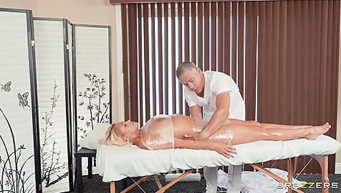 Indulges In Elite Spa Pleasures With Mick Blue And Charli Phoenix